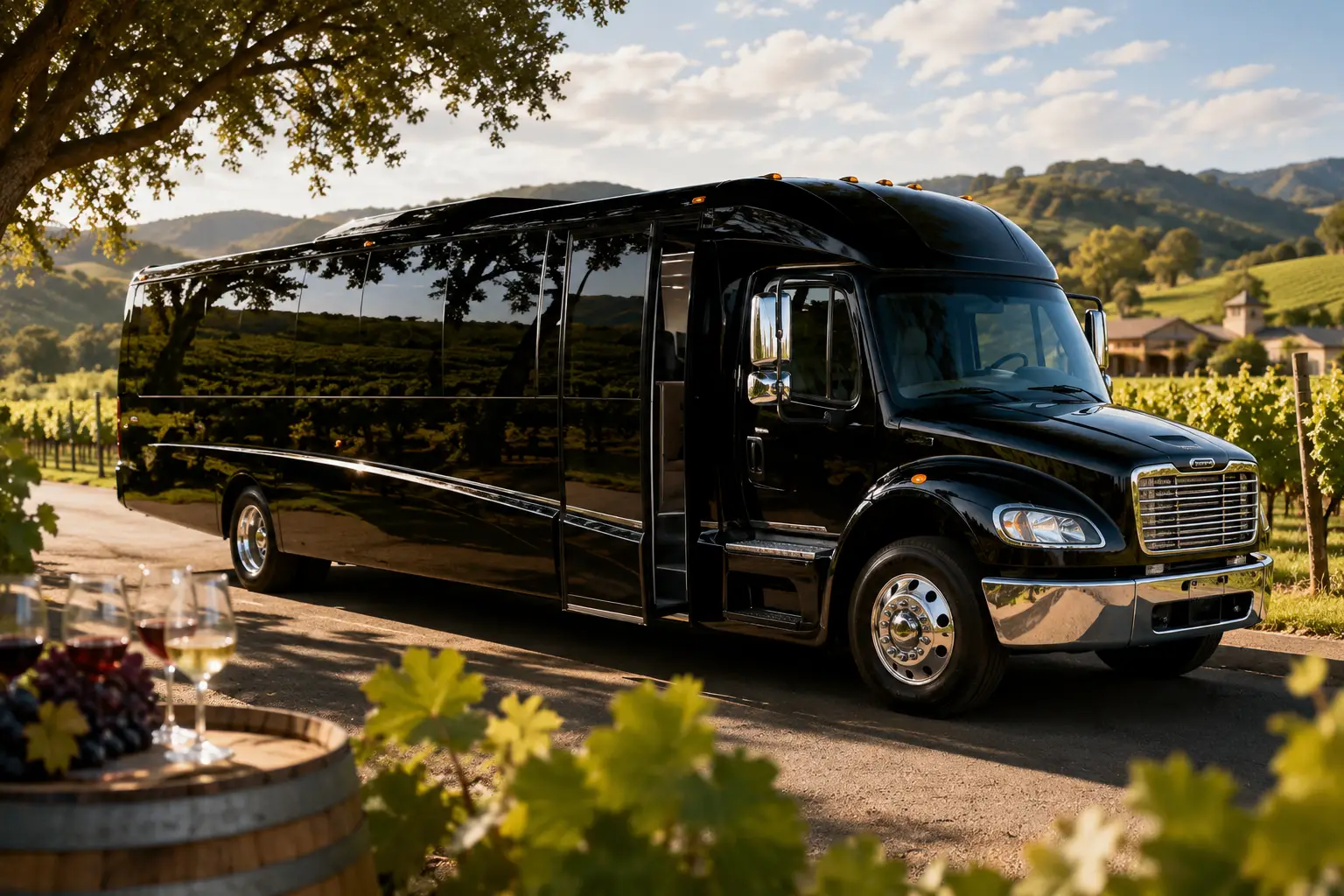Napa & Sonoma Wine Tour Season 2026 | San Ramon Limo