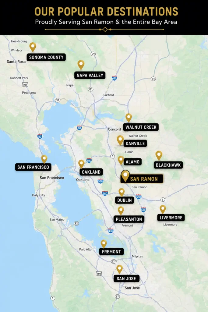 san ramon popular destinations